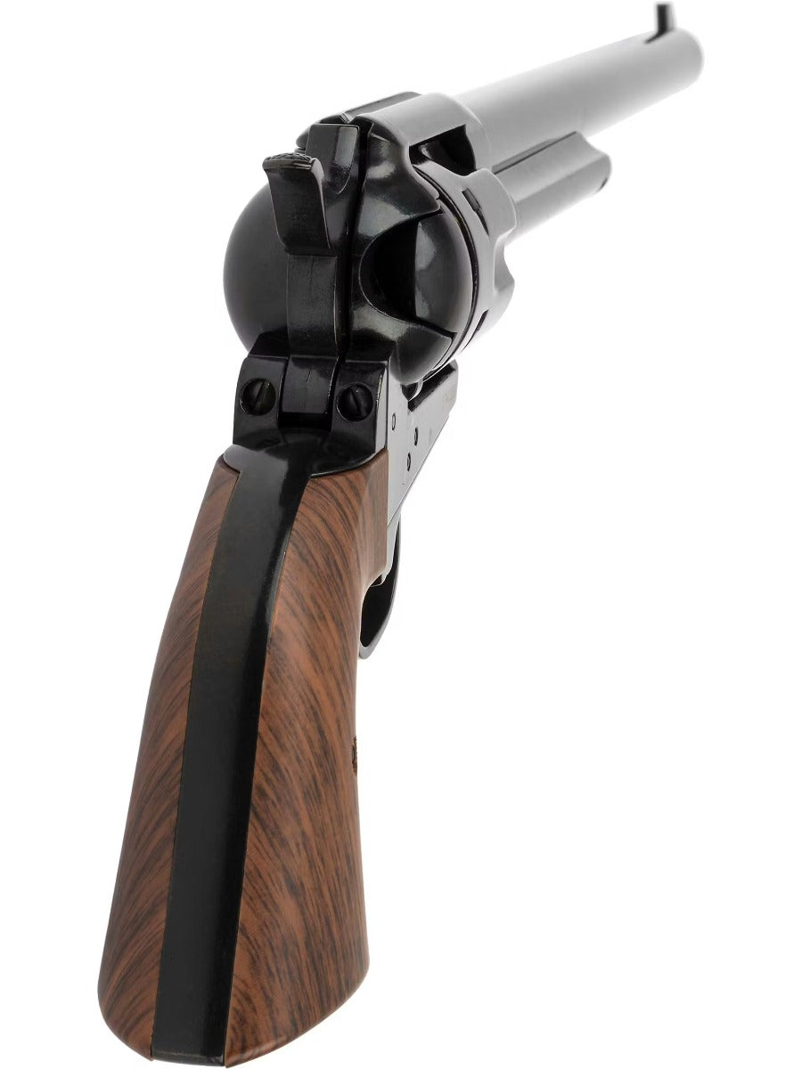 King Arms 11.0" .45 Peacemaker Revolver (Full Metal - Electroplating Black - KA-PG-10-L-BK2-V2)