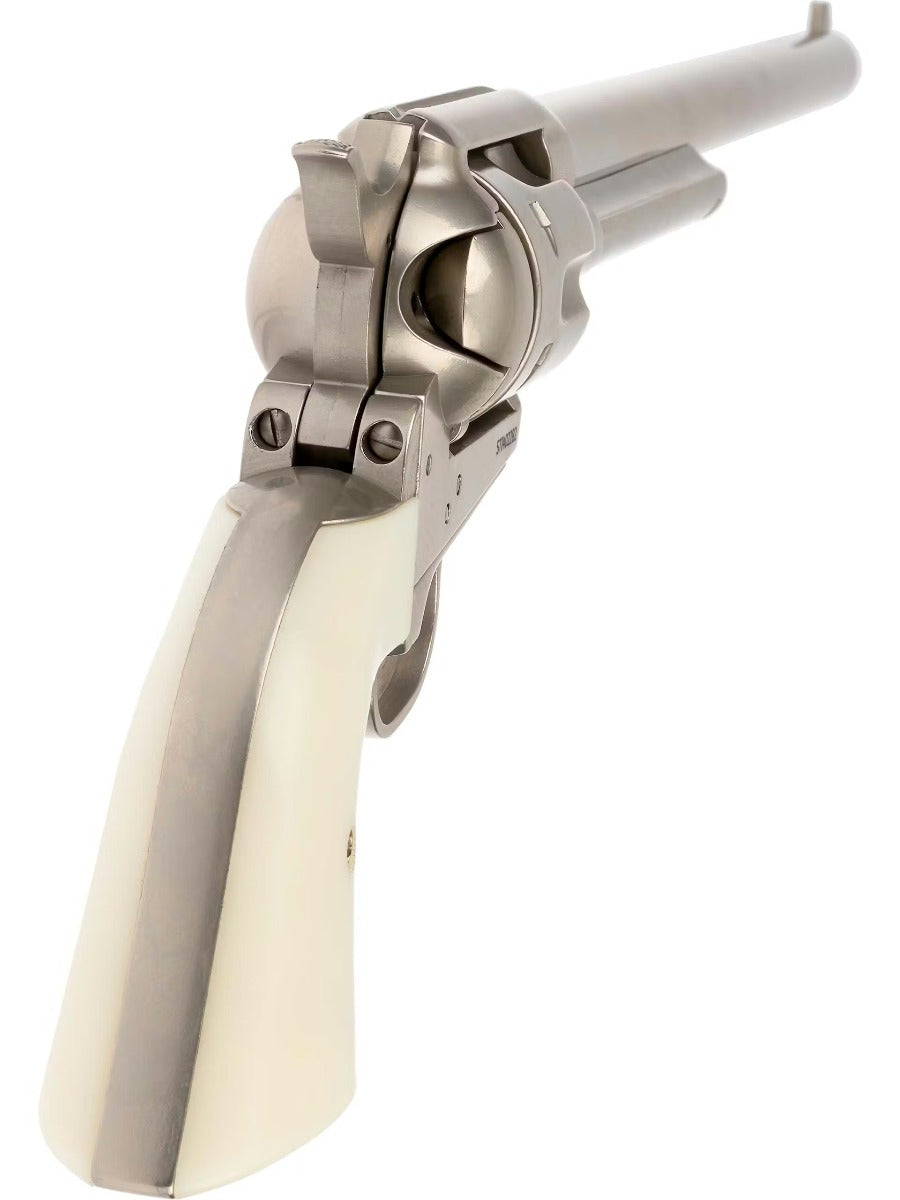 King Arms 11.0" .45 Peacemaker Revolver (Full Metal - Silever - KA-PG-10-L-SV-V2)