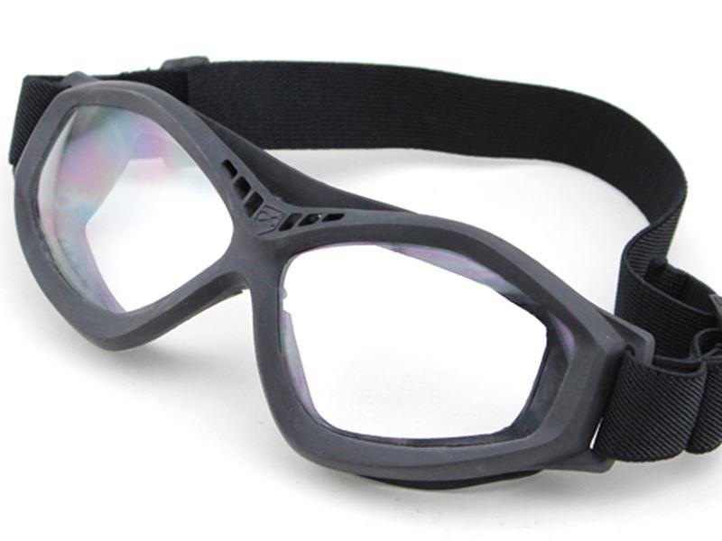 Big Foot Clear Glasses (Black)