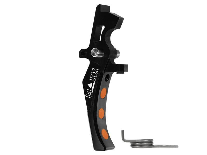 Maxx Model CNC Aluminum Advanced Speed Trigger (Style D) (Black)