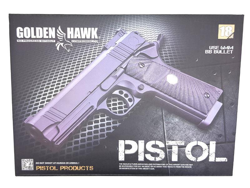 Golden Hawk 5.1 Custom Series Pistol (1:1 Scale - Black)