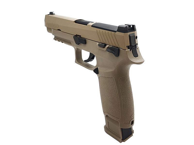 AEG F17 Gas Blowback Pistol (Tan)