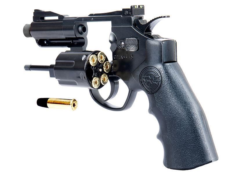 SRC 2.5" Titan Co2 Revolver (Full Metal - COR-803BX - Black)