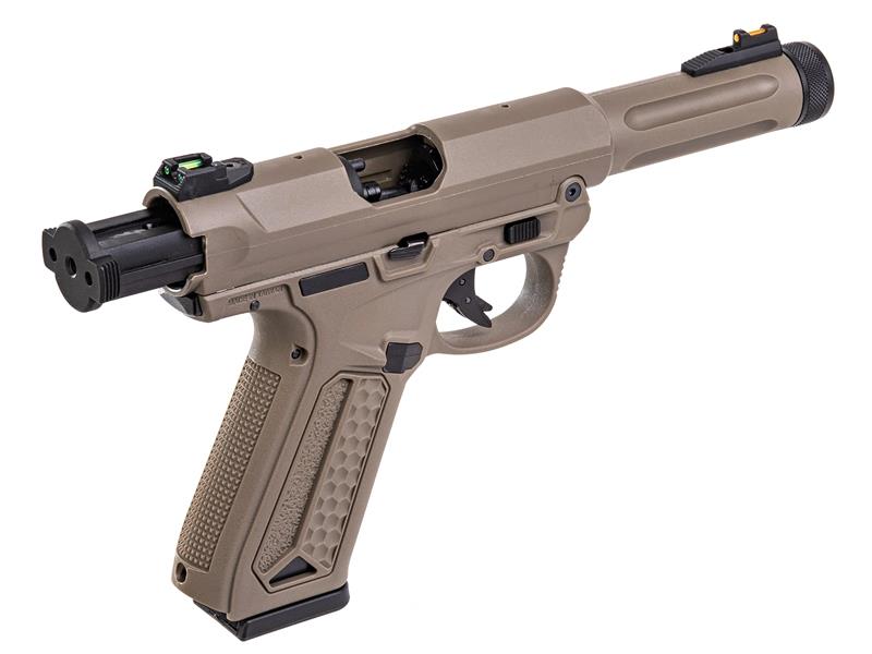 Action Army Ruger MKIV Gas Blowback Pistol (AAP01 - Tan)