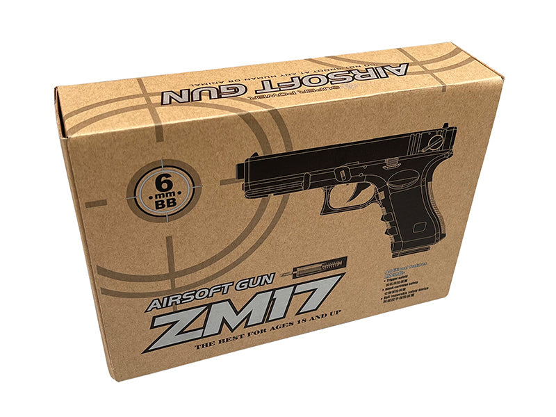 Cyma 18 Series Spring Action Pistol (Full Polymer - Heavy Weight - ZM17 - Blue)