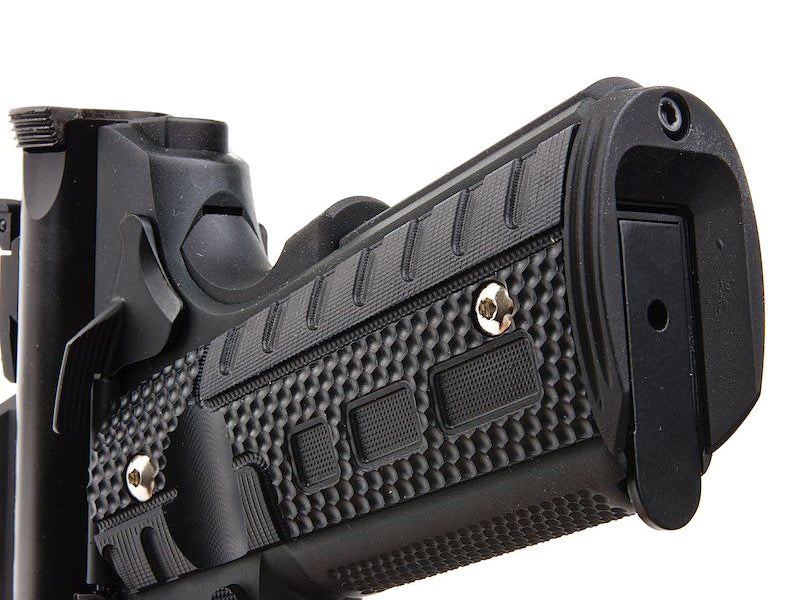WE Galaxy 1911 Gas Blowback Pistol (Black Frame - Black Slide)