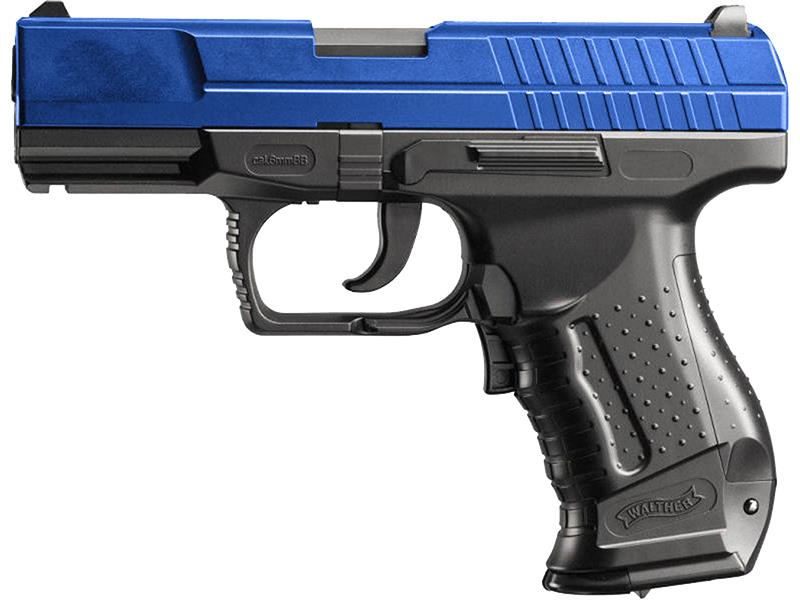 Walther P99 Electric Blowback Pistol (Takes 4 x AAA Battery - Full/Semi. Auto ) (Blue)