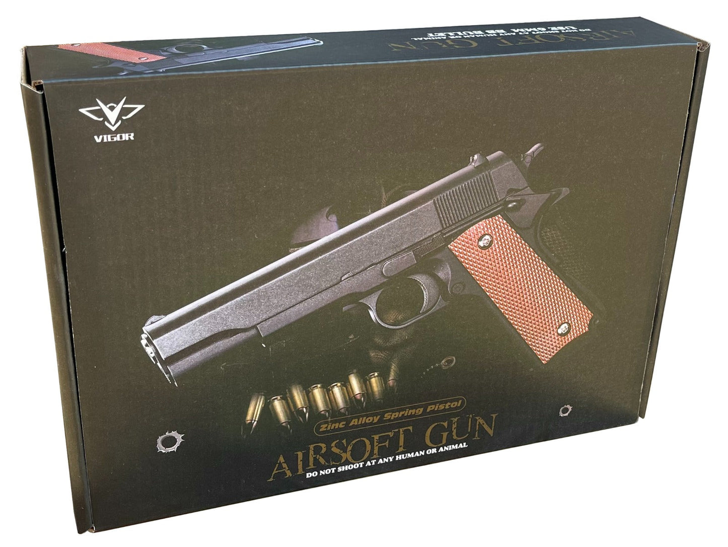 Vigor 1911 S2 Custom Spring Pistol (Full Metal - Blue - V14)