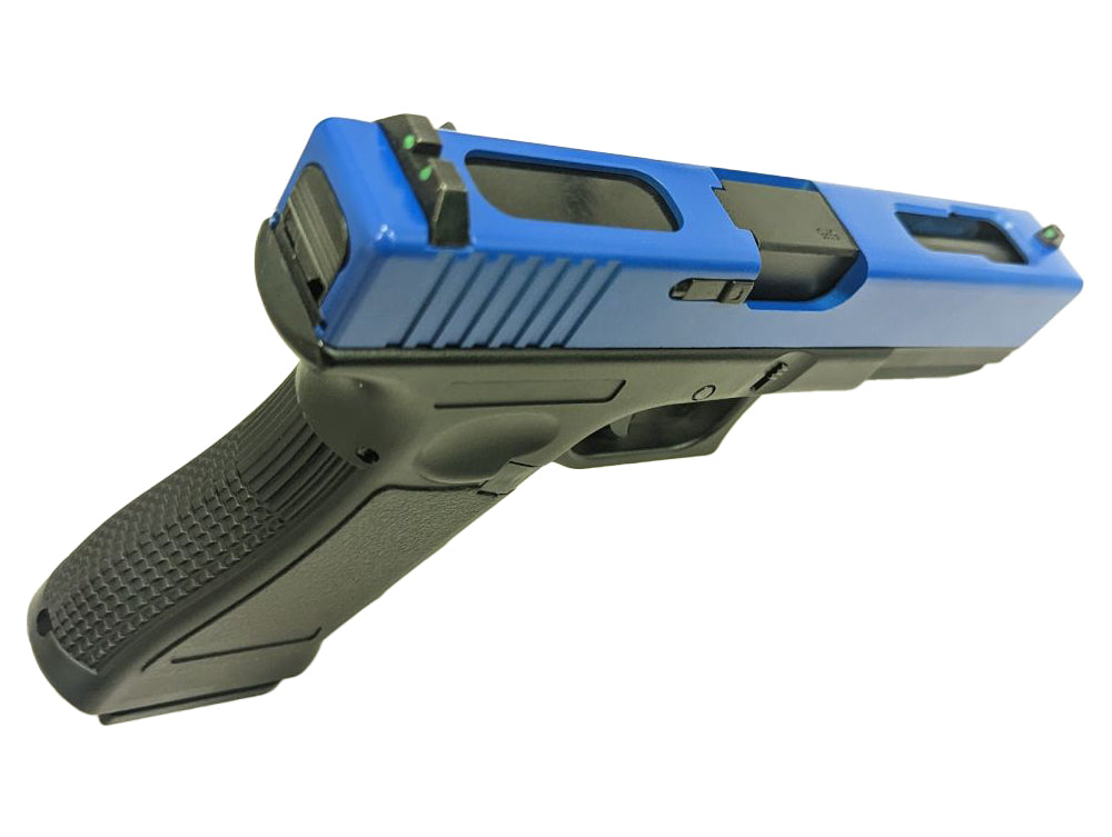 Huntsman Tactical H18c Gas Blowback Semi/Full Auto. Pistol (Metal Slide - Polymer Body - with Case - Pre-Two-Tone)