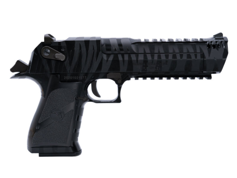 Magnum Research Inc. Desert Eagle Custom Tiger Stripe Black 50AE GBBP (950522 - Licensed by Cybergun - Made by WE - Black)
