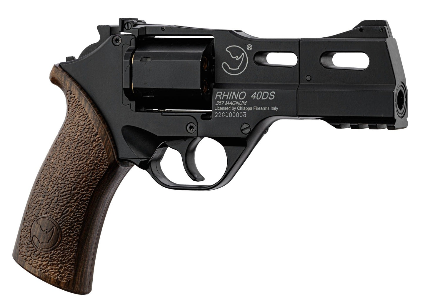 Chiappa Charging Rhino 40DS Co2 Revolver (4" - Black - 440.122)