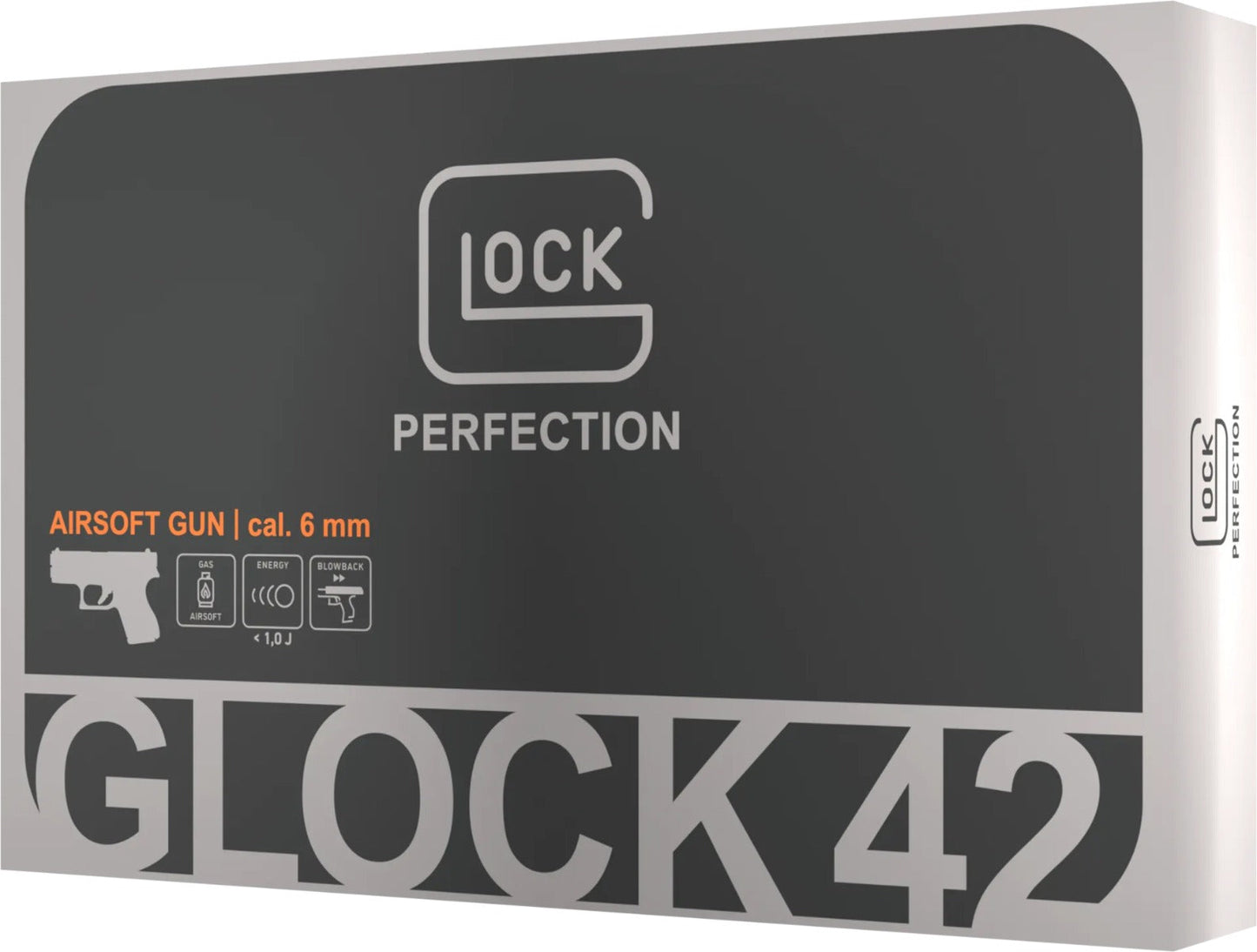 Glock G42 Gas Blowback Pistol (By Umarex/VFC - Black - 2.6410)