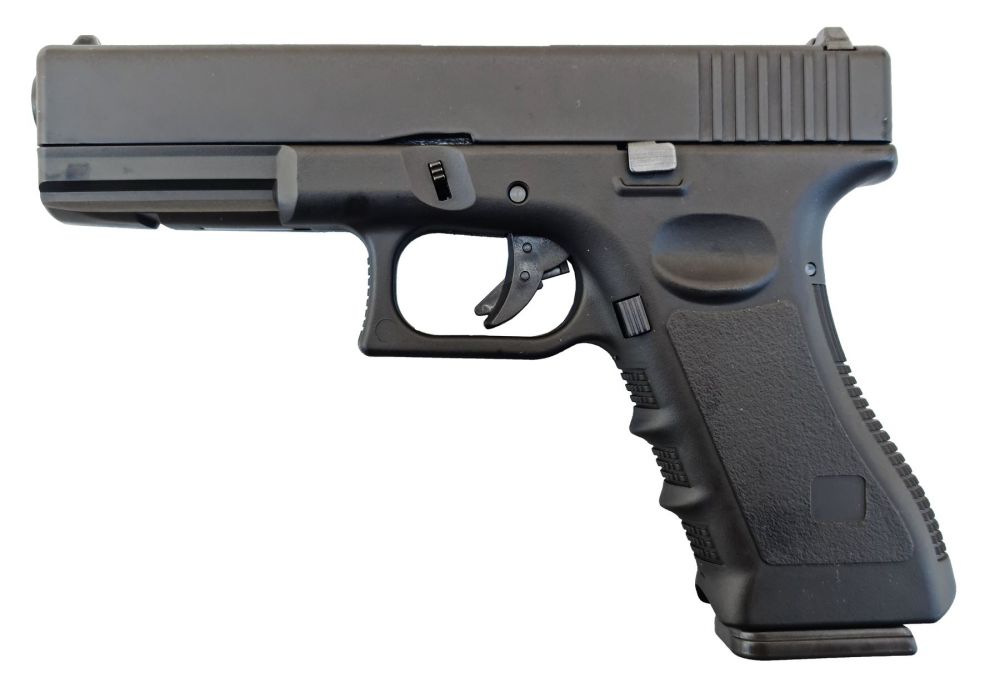 Cyma H17 Gas Blowback Airsoft Pistol (Polymer Slide & Body - Black)