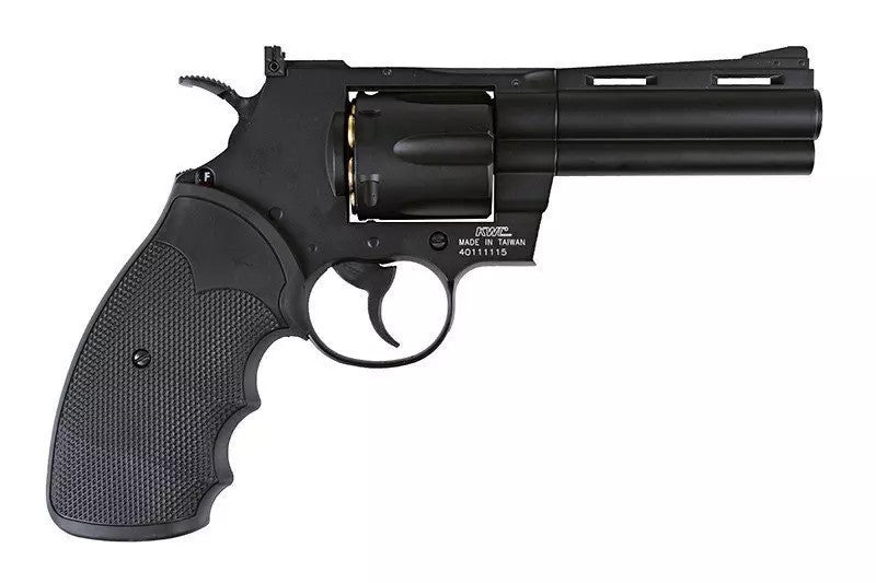 KWC Python .357 4.0" Co2 Revolver (Full Metal - Black - AAKCCD671AZB)
