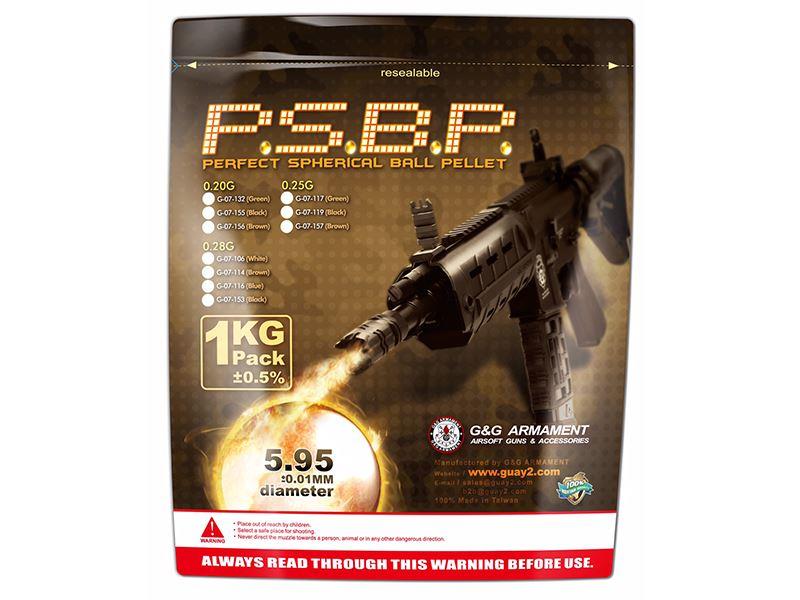 G&G Competition Grade 0.28g BB's (3550 - 1 Kilo) (G-07-106) (1 Carton = 12 Bags)