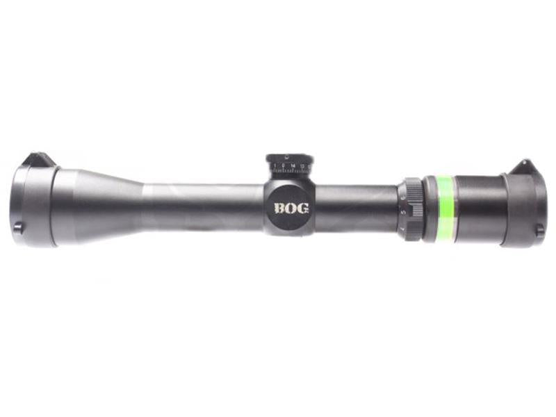 Black Owl Gear 3-9x40 Optic Fibre Scope (BO-SSC3301-BK - Green - Black)