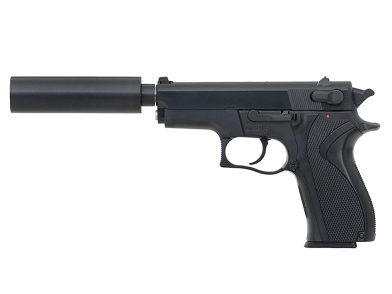 HFC 6906 Gas Pistol with Silencer (Non-Blowback - GGH-0301)