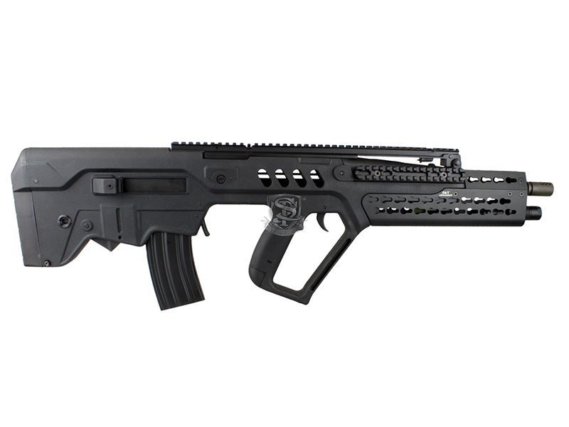 S&T TS21 Keymod Flat Top with Electric Blowback (Black - ST-AEG-78-BK)