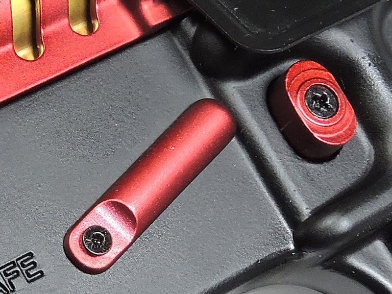 APS "Red Dragon" FMR MOD1 AEG (Red/Black - ASR-120)