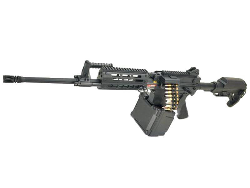 Golden Eagle MCR LMG AEG with Drum Mag. XL (2600 Rnds - Sound Control - F6669)
