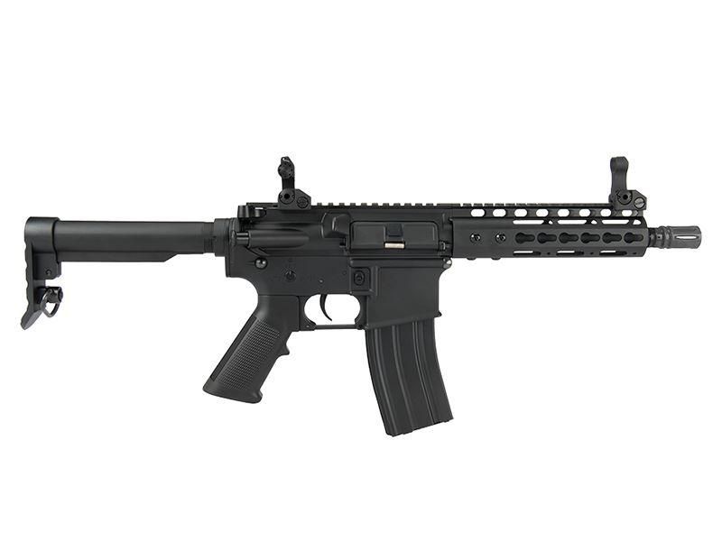 Golden Eagle 7" Keymod RIS AEG (Full Metal Handguard - AEG - Black - F6637)
