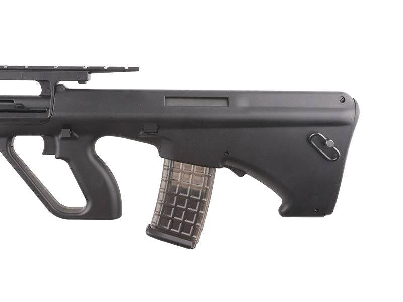 Snow Wolf AUG AEG with Top RIS Rail (SW-020A - Black)