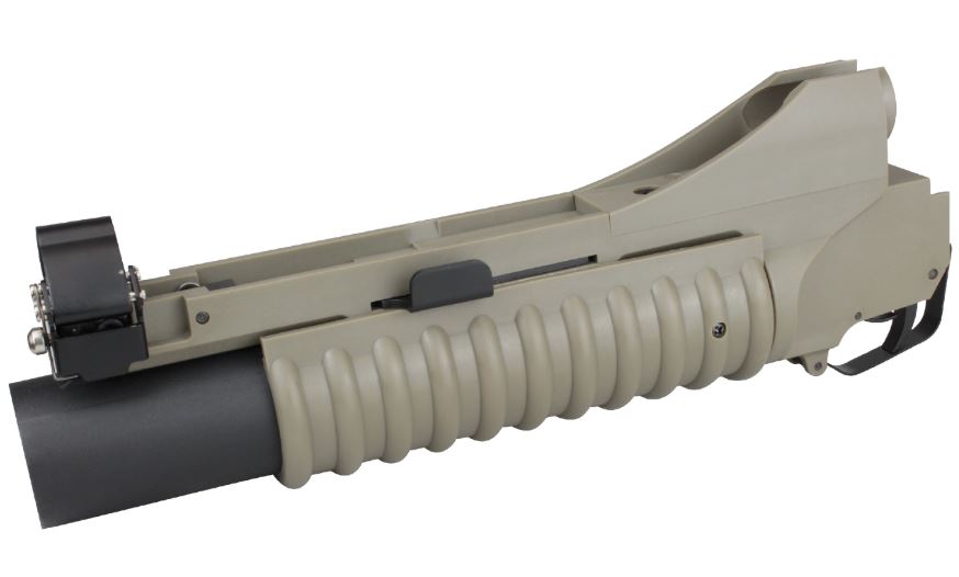 S&T M203 Short Grenade Launcher (Polymer - Tan - STGLM203SDE)