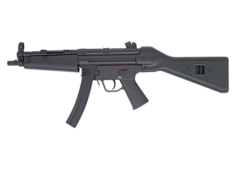 Golden Eagle Swat AEG (QD Spring - Hard Stock - Black - 6852 - Inc. Battery and Charger)