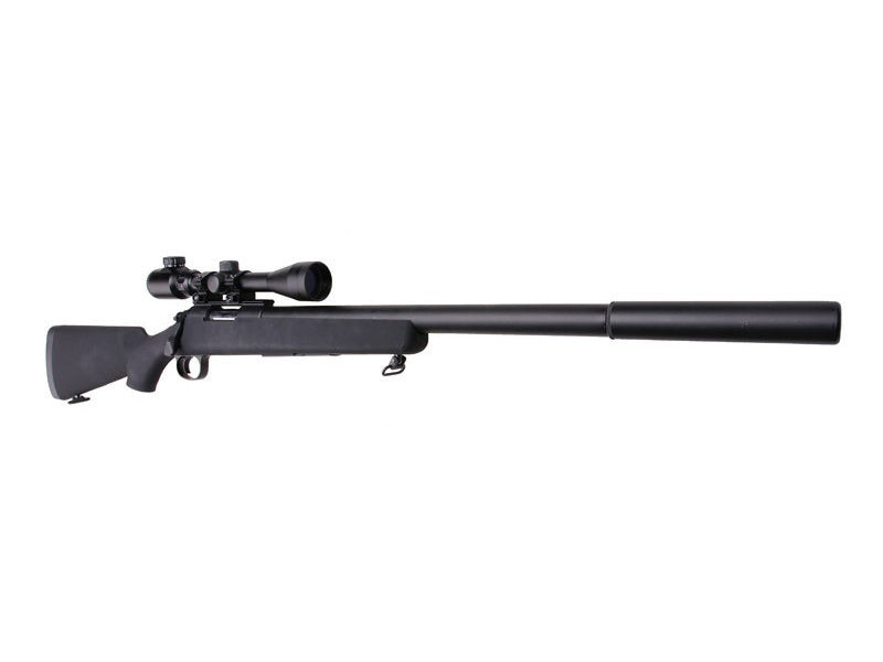 JG VSR-10 G-Spec BAR Sniper Rifle with Sniper Scope (367S - Black)