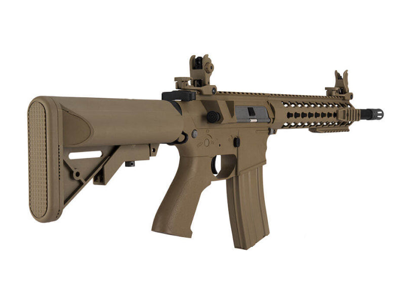 Lancer Tactical M4 LT-12K Keymod AEG Rifle (Inc. Battery and Smart Charger - Tan)