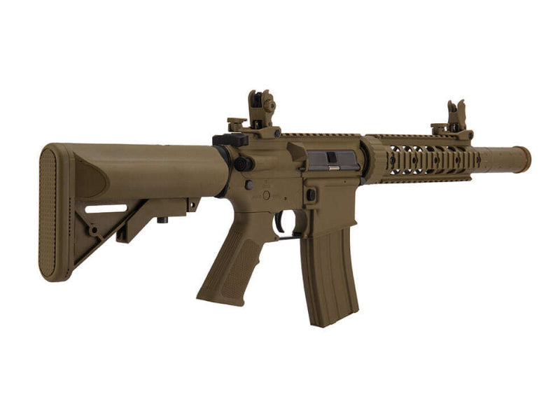 Lancer Tactical M4 LT-15 Gen2 AEG Rifle (Inc. Battery and Smart Charger - Tan)