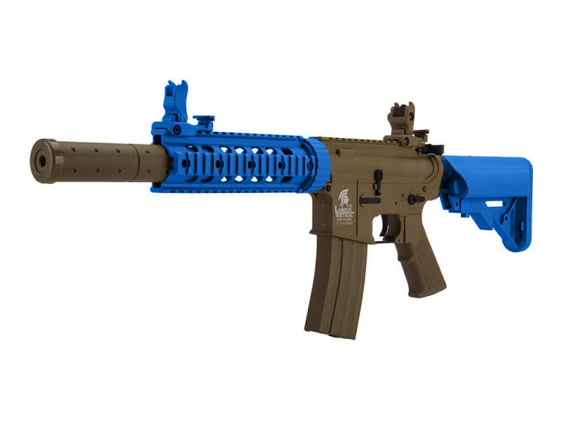 Lancer Tactical M4 LT-15 Gen2 AEG Rifle (Inc. Battery and Smart Charger - Blue)
