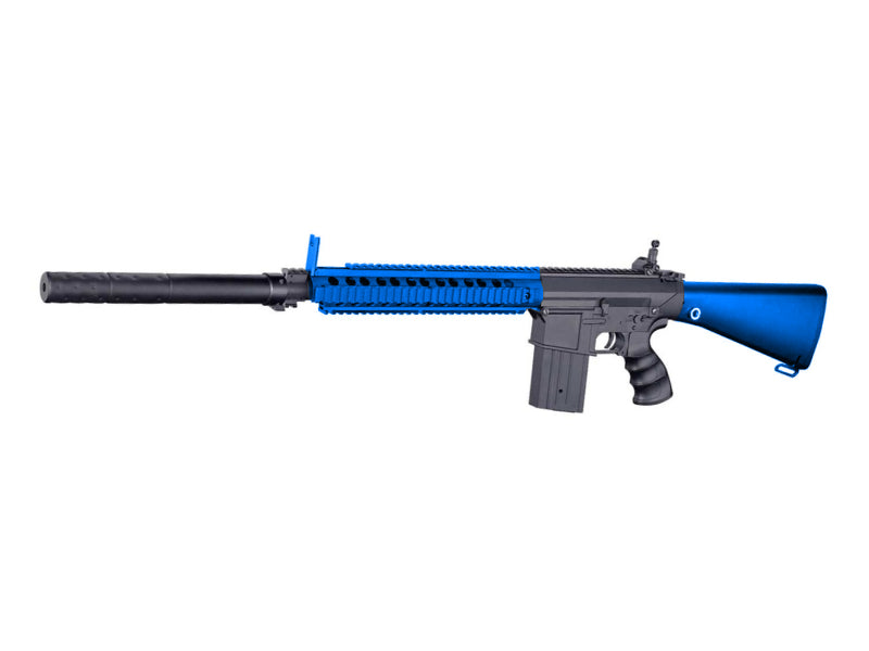 Golden Eagle SR25 AEG (with Mosfet - Long - Metal - FB6652) Blue