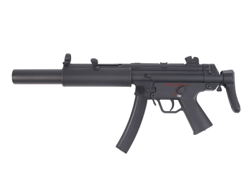 Golden Eagle Swat AEG (QD Spring - Hard Stock - Black - Inc. Battery and Charger - 6856)