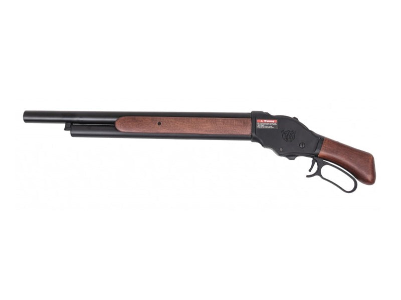 Golden Eagle M1887 Medium Gas Shell Ejecting Shot Gun (Real Wood - 8702 - Black)