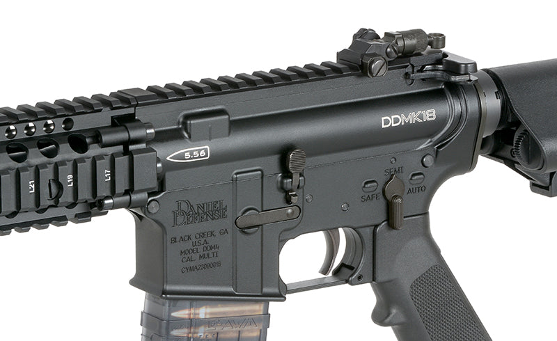 Daniel Defense x EMG DDMK18 Gas Blowback Rifle by Cyma CGS (Black)