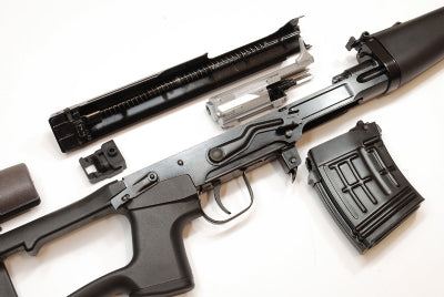 WE SVD Gas Blowback Rifle (Plastic Black)