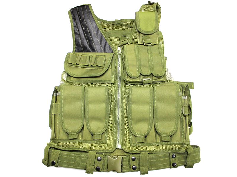 Big Foot Mesh Vest 600D (Green)