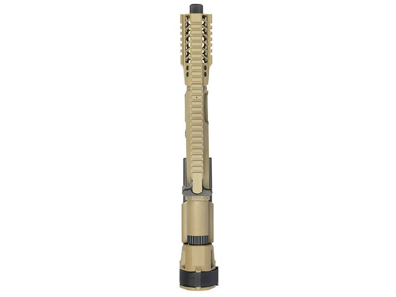 Ares M45X-S with EFCS Gearbox (Retractable Stock with Arm Stabilizing Brace - Tan - AR-086E)