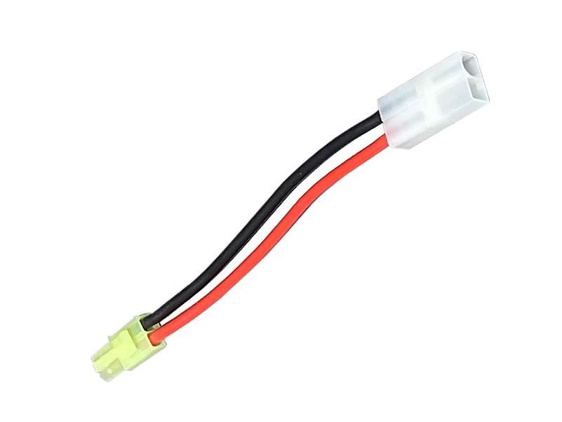 ACM Airsoft Battery Adapter for Male Mini-Tamiya to Female Tamiya