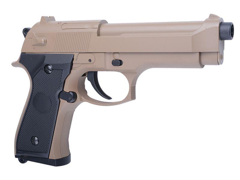 Cyma CM126 M92 AEP Pistol (Metal Slide - Tan - CYMA-CM126-TAN)