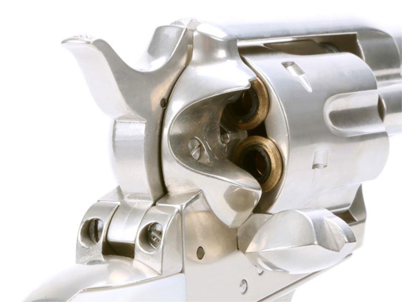 King Arms SAA .45 Peacemaker Revolver (M - Silver - KA-PG-10-M-SV)