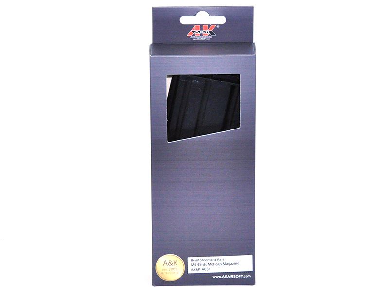 A&K M4 Magazine (ABS - 45 Rounds - Black - A031-BK)