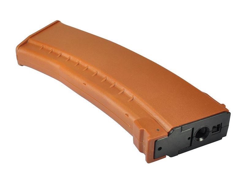 Battleaxe - AK Hi-Cap - 480 Round Magazine - Marui RECOIL AEG (Orange - B37)