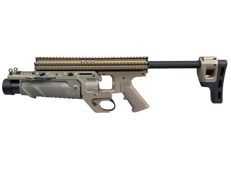 ACM EGLM SCR Series Grenade Launcher Module (Deluxe - Tan)