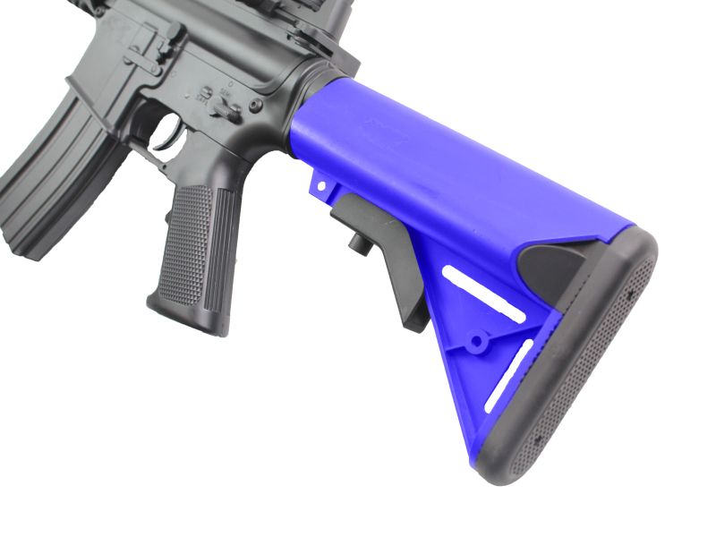 Double Bell M4 RIS AEG (Polymer - BLUE - 061B - Inc. Lipo Battery and Charger)