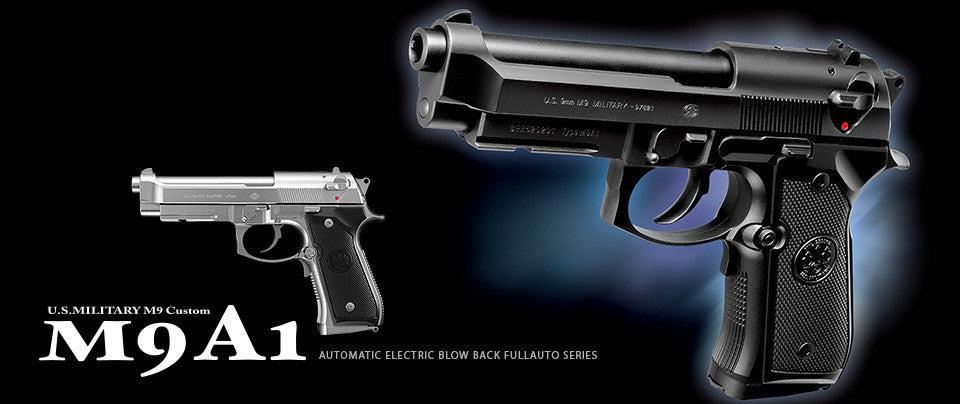 Tokyo Marui M9A1 Silver Electric Blowback (EBB) Airsoft Pistol (173577)