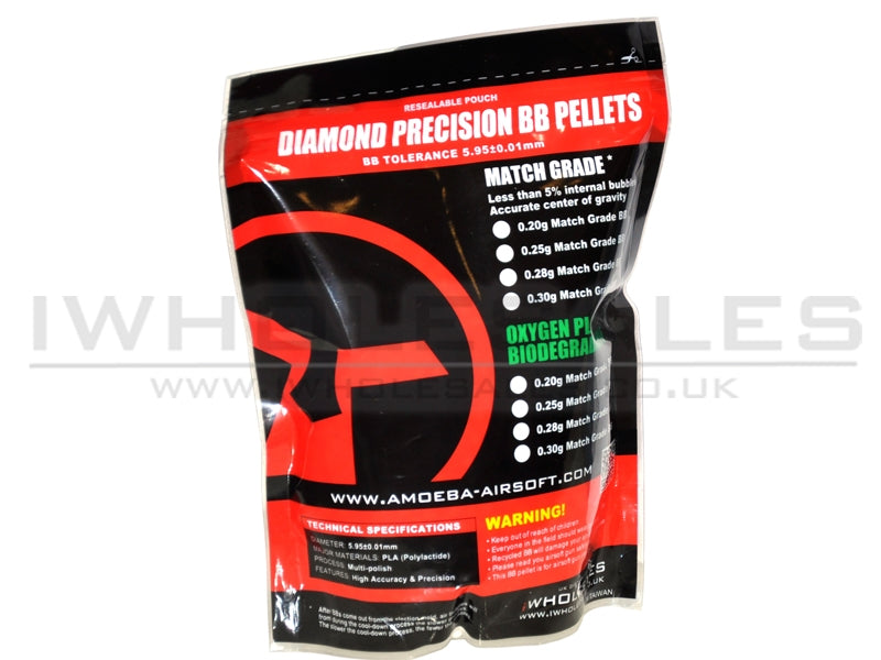 Ares Amoeba Diamond Precision 0.28g (3570) 1 Kilo BB's