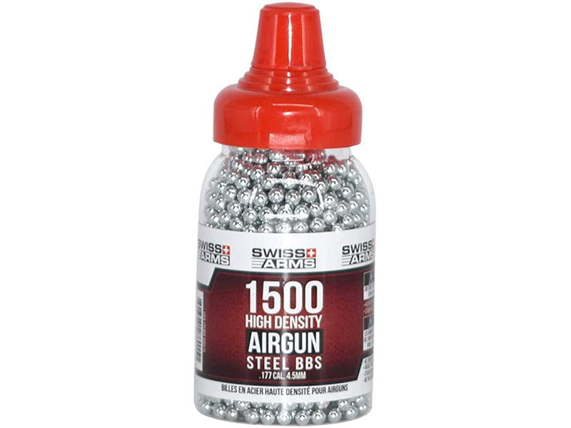 Swiss Arms 4.55/.177 Steel BB Pellets (1500 Rounds - Cybergun - 881500)