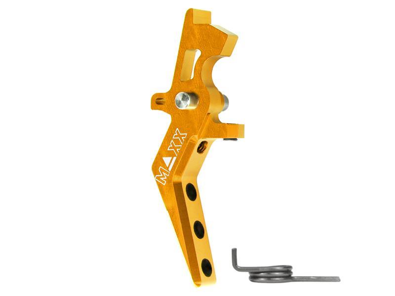 Maxx Model CNC Aluminum Advanced Speed Trigger (Style A) (Dark Earth)